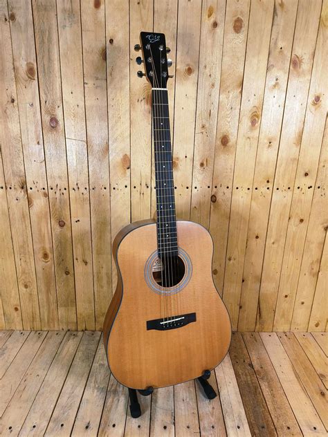 QTE QAG48D 41" Inches Acoustic guitar with Truss rod and Freebies ...