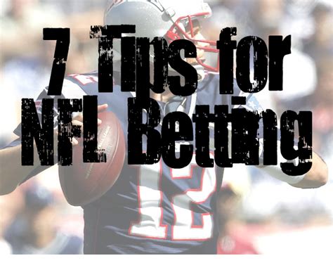 Betting On NFL Football Games & 7 Top Tips To Help You