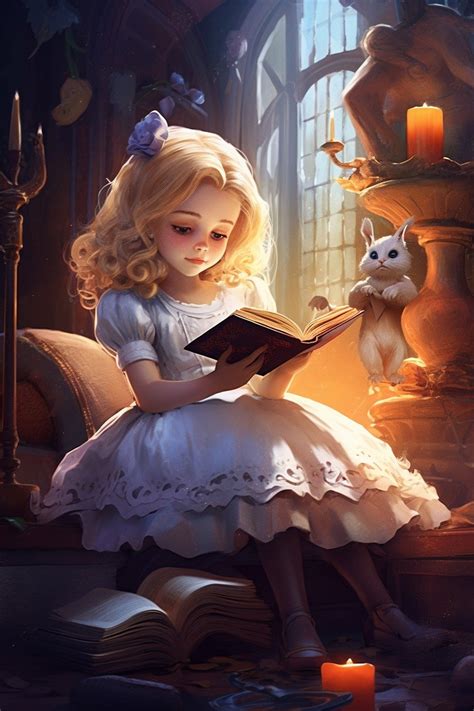 Ai Generiert Lesen Kleines Mädchen - Kostenloses Bild auf Pixabay - Pixabay