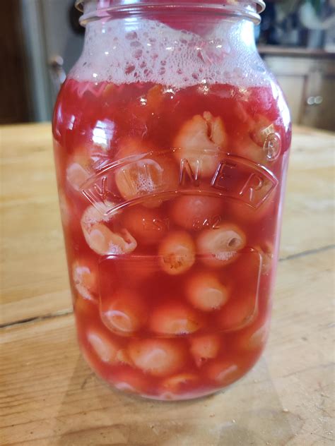 Hey all, how long do I let these drunken cherries sit? it's just water