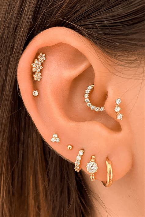Helix Cartilage Piercing Everything You Need To Know Inspirations Pinch ...