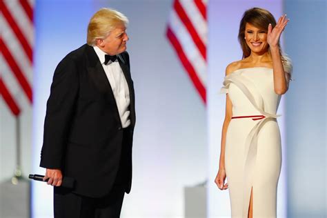 Melania Trump's Herve Pierre Inauguration Dress 2017 | POPSUGAR Fashion