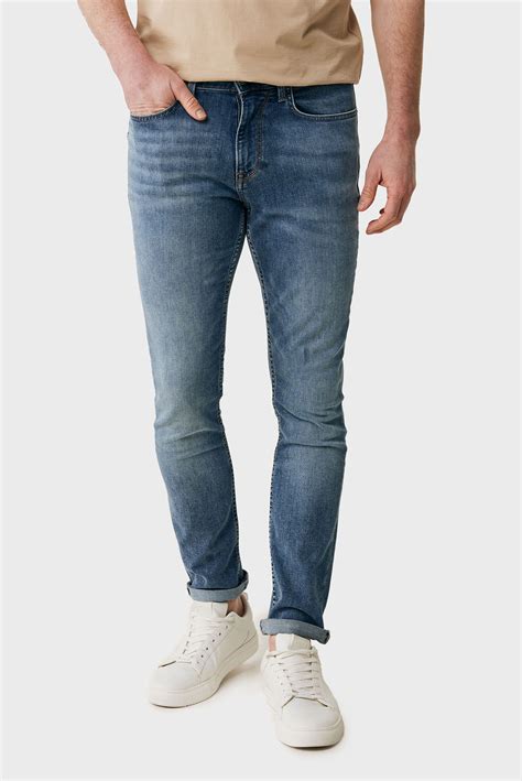 Мужские синие джинсы LOGAN Mexx MF006203141M — MD-Fashion