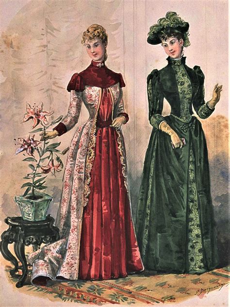 la mode illustree  victorian era fashion historical fashion