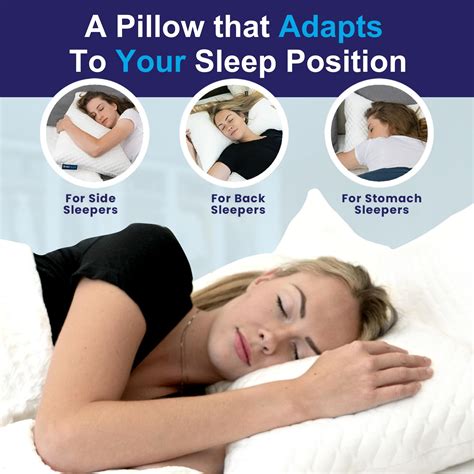 Snapklik.com : Sidney Sleep Bed Pillow For Side And Back Sleepers