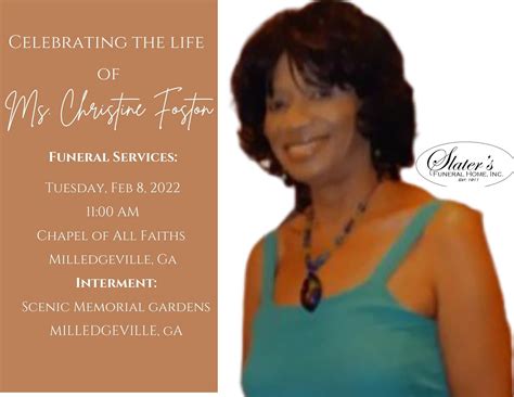 Find Recent Memorial Information And Service Times By Searching The Latest Slater's Funeral Home Brentwood Obituaries Listings Online 2