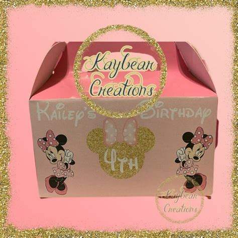 Personalized party favor boxes | Etsy