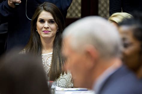 Hope Hicks slated to testify before House Intelligence Committee Friday