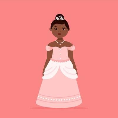 Black Princess Vector Art, Icons, and Graphics for Free Download
