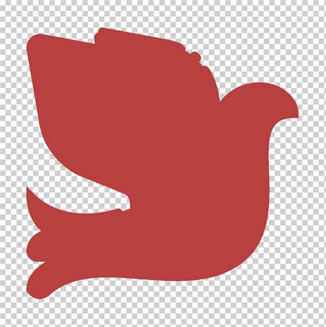 Значок голубя Значок голубя Значок свадьбы, красный, рука, логотип png ...