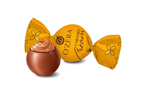 Шоколадные конфеты Caramel Cream «OZera» (упаковка 0,5 кг) - купить по ...