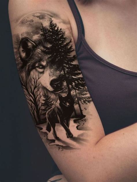 Wolf pack tattoo. - MELTBLOGS