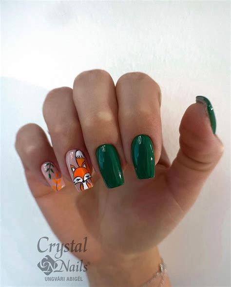 35+ Fall Nails Acrylic To Make Gorgeous Nail Designs - Emerlyn Closet