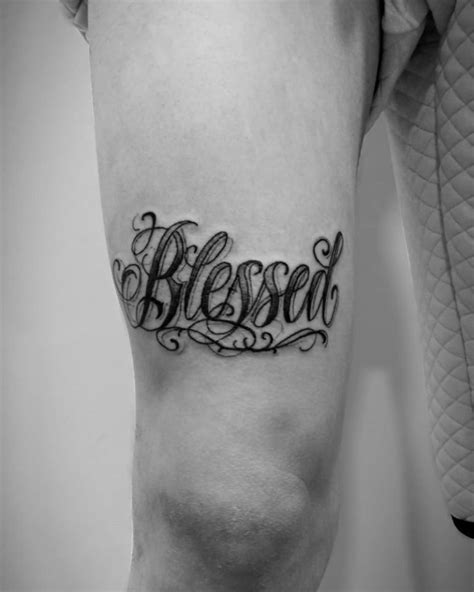 115 Blessed Tattoos to Show Your Appreciation for Life - Wild Tattoo Art