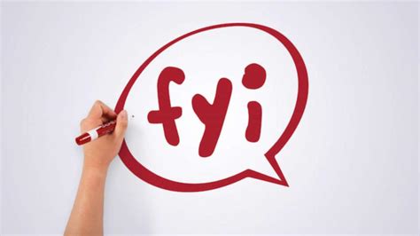 FYI - это... Что значит сокращение, как переводится и где употребляется ...