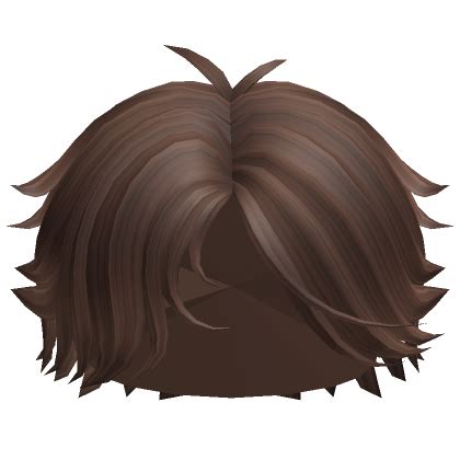 Brown Scruffy Boy Hair | Roblox Item - Rolimon's