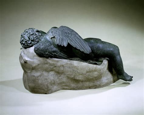 Bronze statue of Eros sleeping | Greek | Hellenistic period | The