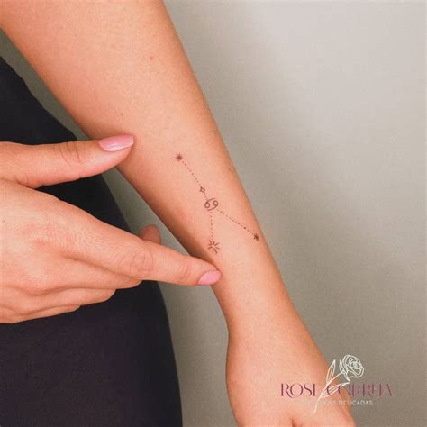 Cancer Constellation Tattoo