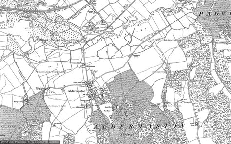 Old Maps of Aldermaston, Berkshire - Francis Frith