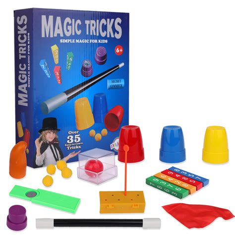 Playkidz Magic Trick for Kids Set 3 - Magic Set with Over 35 Tricks