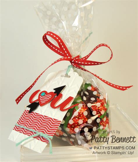 Twisty Treats Valentine I LOVE YOU bag