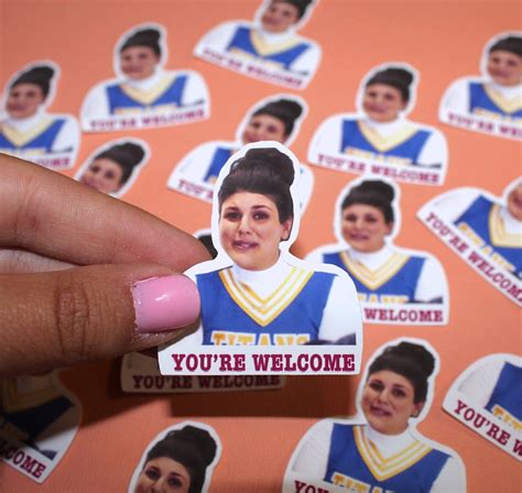 You're Welcome Sadie Saxton Awkward Sticker Y2k Stickers Meme Stickers ...