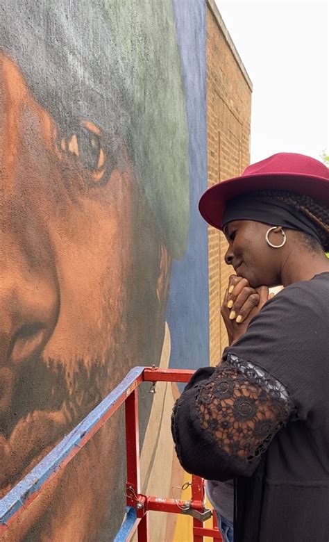 Chicago murals: Donny Hathaway inspired Hyde Park mural by Richard