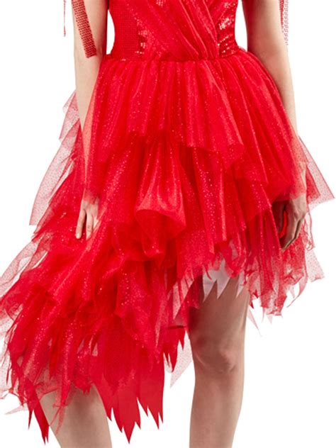 Harley Quinn Red Dress Costume for Adults - Suicide Squad 2 | Costume