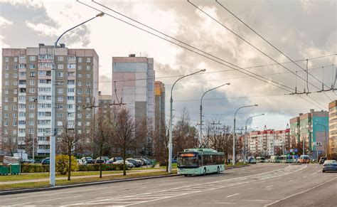 Минск — Троллейбусные линии — Фото — Городской электротранспорт