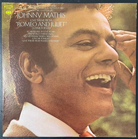 Vintage Vinyl Johnny Mathis Love Theme From Romeo and Juliet Pop/easy