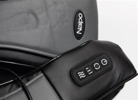 Naipo Shiatsu Kneading Massager Neck & Shoulder Massager with Heat ...