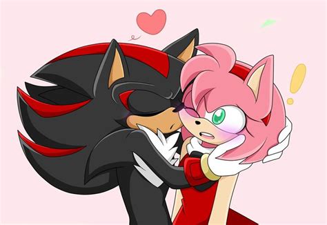 KissyKiss | Shadow and amy, Shadow the hedgehog, Sonic the hedgehog