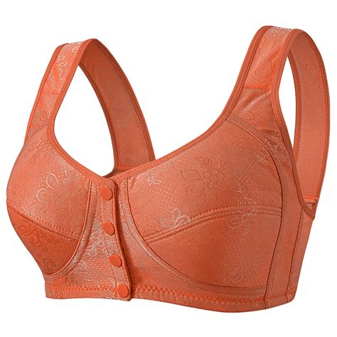 chuancc night bras  women sleeping front close bras  women