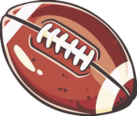 American football ball clipart design illustration 46338637 PNG