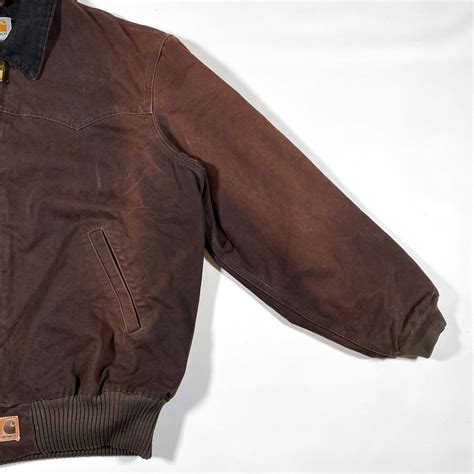 Vintage 2004 Carhartt Santa Fe Brown Jacket – CobbleStore Vintage
