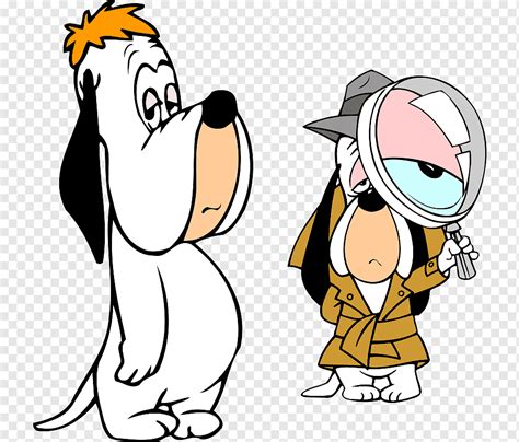 Droopy Muttley Screwy Squirrel Dog Barney Bear, Police dog, comics ...