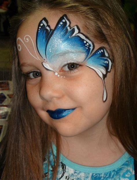 Butterfly Face Painting For Kids