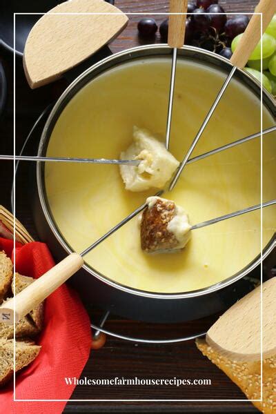 Melting Pot Wisconsin Cheddar Cheese Fondue Recipe ...