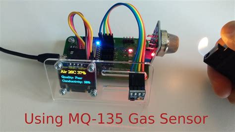 MQ-135 Gas Sensor Module - YouTube