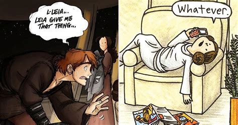 25 Hilarious Star Wars Fan Comics That Leave Us Laughing