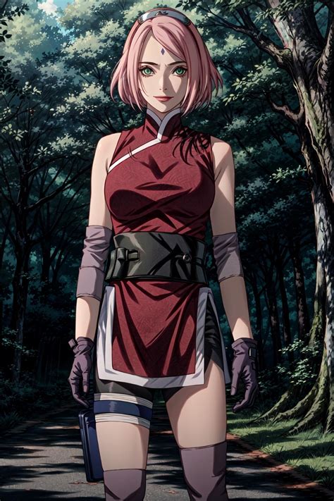 Sakura Haruno Black Dress