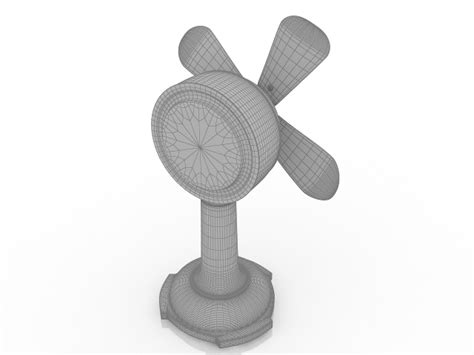 3d модель - Вентилятор для дизайна