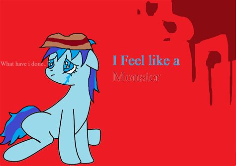 I Feel Like A Monster by KarsiTheDog on DeviantArt