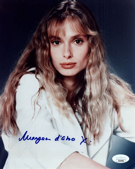 Maryam d'Abo Actress Bond Girl Signed 8x10 Photo with JSA COA | #4567461284