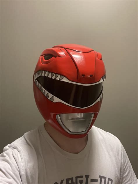 mighty morphin power rangers red ranger helmet power rangers legacy