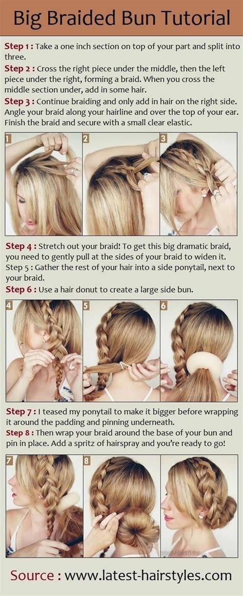 Big Braided Bun Tutorial Pictures, Photos, and Images for Facebook ...