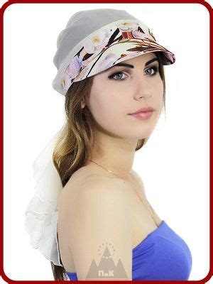 Бандана Катрин - Женские шапки - Из хлопка и льна | Headpiece, Fashion, Lna