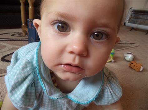 Cute Baby Girl With Hazel Eyes