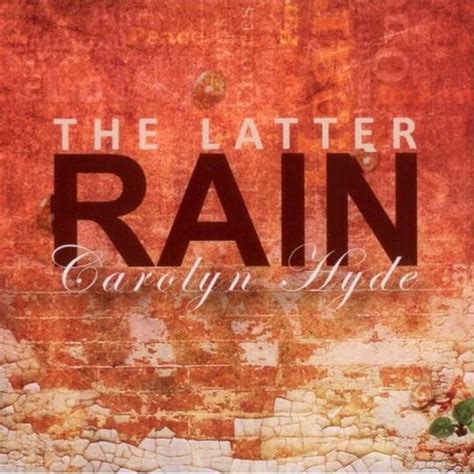 The Latter Rain - music - CD - Bible Society in Israel