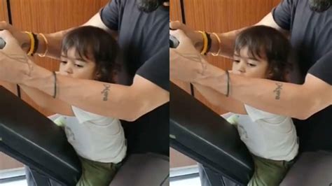 Arjun Rampal shares an adorable video of his son Arik | Hindi Movie ...